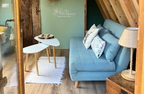 Ribamontan al Monte Cabin | Kabanya, Encantadora Pequeña Cabaña en Cantabria