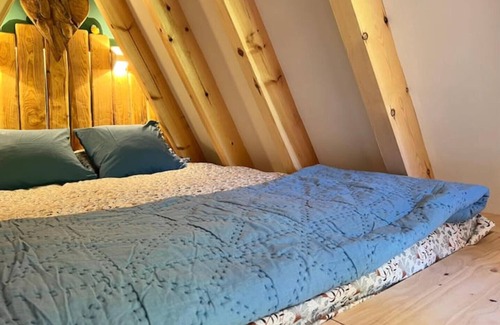 Ribamontan al Monte Cabin | Kabanya, Encantadora Pequeña Cabaña en Cantabria