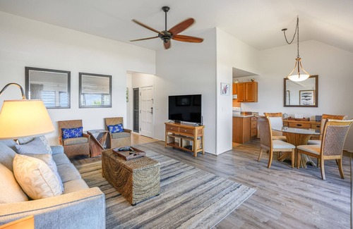 Lihue Condo | Kaha Lani Resort #325, Oceanfront, Steps to Beach, No Resort Fees!