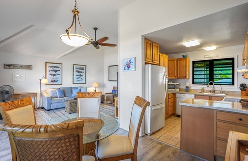 Lihue Condo | Kaha Lani Resort #325, Oceanfront, Steps to Beach, No Resort Fees!