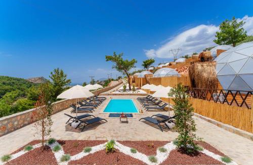 Uzumlu Hotel | Kalkan Kingdome Deluxe Glamping