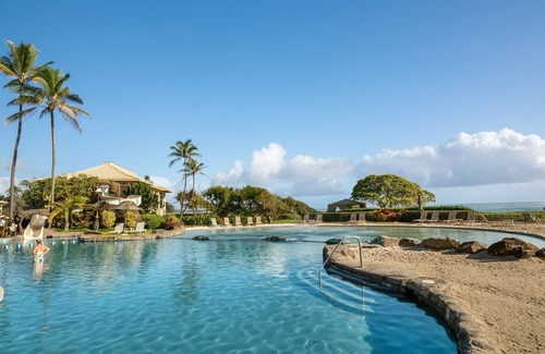 Hanamaulu Condo | Kauai Beach Resort #2540: Premium Ocean View Suite! 4 Gorgeous Pools & A/C!