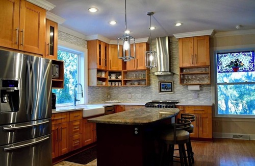 Scanlonville House | Kayaks-3rooms/2bath | Waterfront-DeepWater Dock | Spacious Private Attached Unit