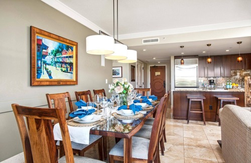 Honokowai Condo | KBM Resorts | Spacious 4-Bedroom Honua Kai Collection | Multi Unit Listing | Same Floor | Ocean Views | 2 Free Rental Cars! HKH-503/16