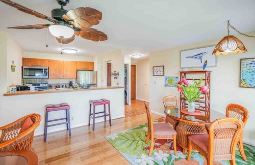 Hanamaulu Condo | KBVC3 · Tropical 1 Bedroom with 2 Full Bath at Resort