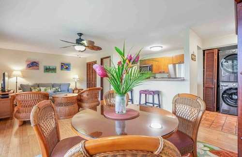 Hanamaulu Condo | KBVC3 · Tropical 1 Bedroom with 2 Full Bath at Resort