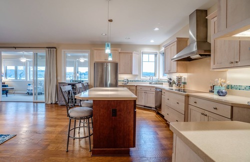 Town of Milo House | Keuka Sunset, newly built lake home on Keuka lake, with private beachfront