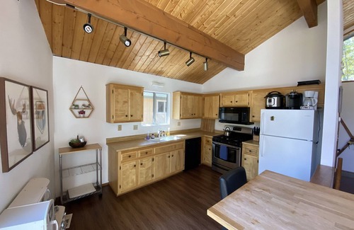 Green Valley Lake Cabin | Kid-friendly, modern, and full of personality and 1 minute walk to the lake