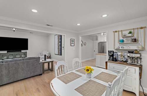 Kimmswick House | Kimmswick Porch Haven: Hot Tub, Cozy Fire Pit, & Fenced Yard!