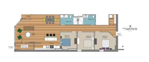 Shelby Park Apartment | KING First Floor Sleep8 4Beds 2BA Swepson Escape