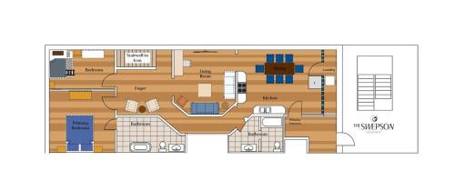 Shelby Park Apartment | KING Sleep8 4Bed 2BR 2 BA Swepson Hideaway