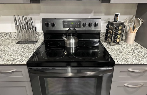 Madison Apartment | King W/D Smart TV Gym 300Mbps Full Kitchen Garage