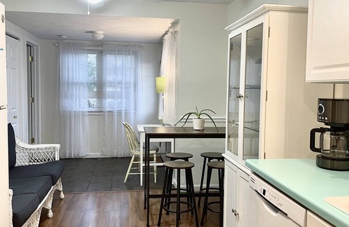 Harbor Springs House | Kitchen, living and dining space. 4bedroom, 3bath. Lg deck. Walk to downtown.