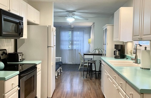 Harbor Springs House | Kitchen, living and dining space. 4bedroom, 3bath. Lg deck. Walk to downtown.