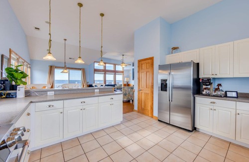 Wind Over Waves House | KiteHouse - 7BR Sound Front House w/Pool, Hot tub, Private dock & Kite Launch