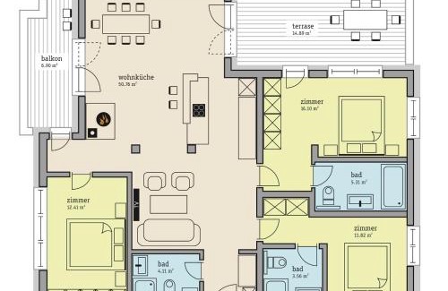Hollersbach im Pinzgau Apartment | Kitzbuheler Alpen Penthouse Hollersbach