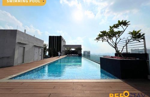 Brickfields Apartment | KL Sentral The Riv Riveria Studio Suite for 2PAX with WIFI Netflix