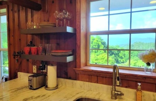 Fontana Dam Cottage | Knotty & Nice Cottage Mountain Views, Near Tail of the Dragon, & Fontana Village