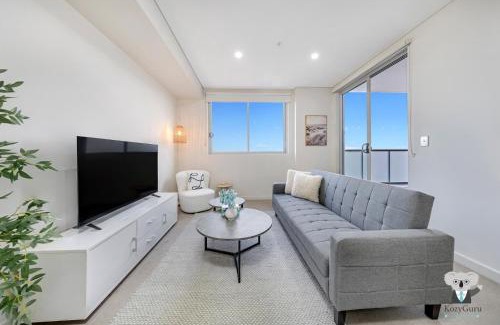 Holroyd Apartment | KozyGuru | Merrylands | Balcony Chic with Parking