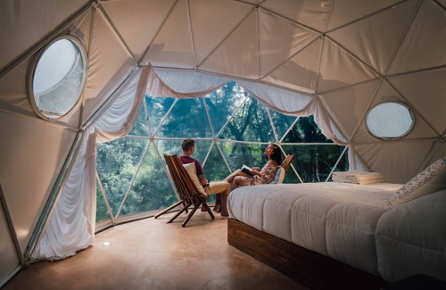 Chemuyil House | Ku Kuk Glamping – Domo Viento