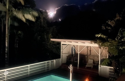 Keaau Cottage | Kuleana Green Cottage with pool 30 min. from Volcano Nat'l Park!