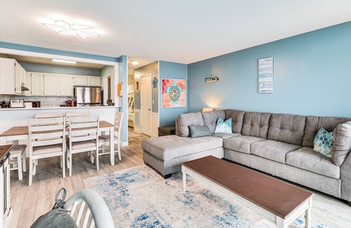 Kure Beach Condo | Kure Beach Condo w/Panoramic Ocean Views!