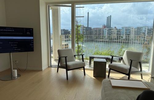 Amager Apartment | Lækker lejlighed med vand udsigt på Islands brygge