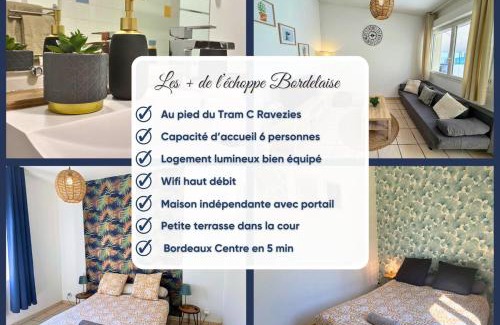 Le Bouscat Apartment | L'échoppe Bordelaise Tram C