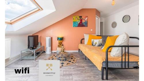 Mondelange Apartment | L'abstrait Metz Thionville Wifi Un-Séjour-à-Part