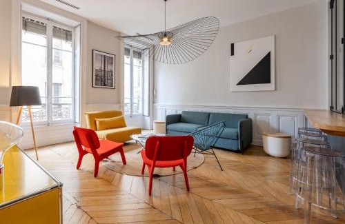 Terreaux - Bat d'argent Apartment | L'Atelier,T3,au pied de l'Opéra, Climatisé, CHECK-IN AUTONOME 24H sur 24H
