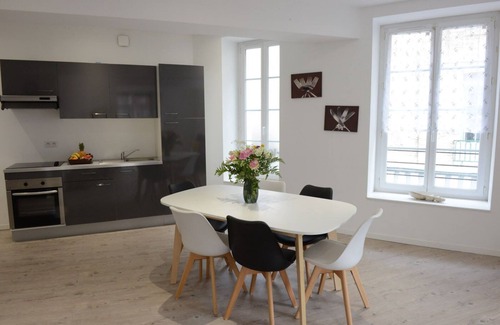 Dieppe Apartment | L'Echappée Belle, 1st floor, Dieppe town center