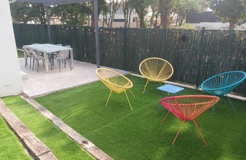 Thuir Villa | L'Eden des Aspres Villa plain pied T4 avec Jardin, terrasse & BBQ