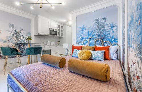 Montreux Apartment | L'Eden studio with a balcony - Lake View