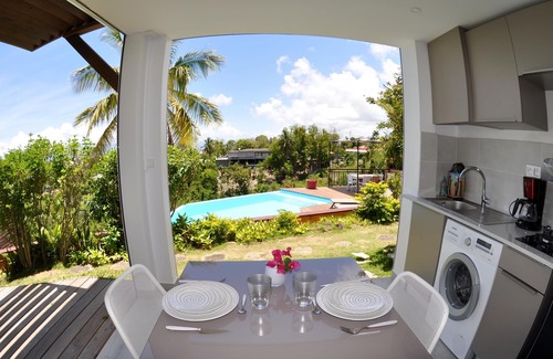 Le Gosier Apartment | L 'Hacienda - New T2 with private pool
