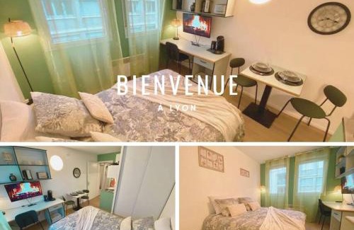 Charpennes - Charmettes Apartment | L'Hermès - Wifi - Parking - Netflix