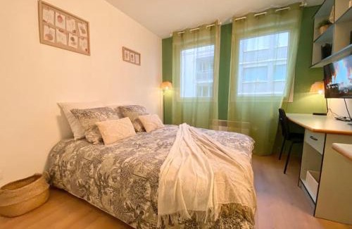 Charpennes - Charmettes Apartment | L'Hermès - Wifi - Parking - Netflix