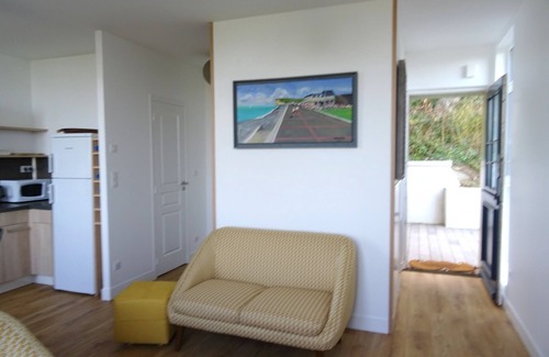 Hautot-sur-Mer Apartment | L'Horizon, duplex with terrace, sea vue