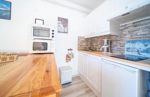 Les Angles Apartment | L'Ourson - Studio avec balcon plein sud