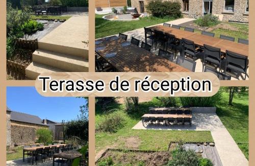 Saint-Medard-sur-Ille House | La Babelais, 24 couchages 36 personnes pour une soirée
