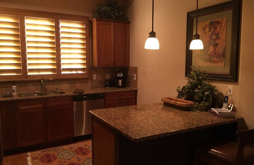 Northeast Santa Fe Condo | La Casa Bella at sunset