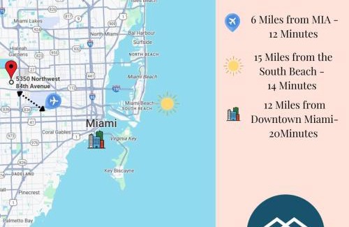 Doral House | La Central- CityPlace Doral and across from a Park