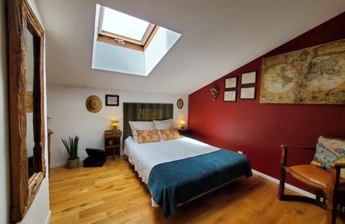 Montpeyroux House | La Dolce Vita - Chambre Cristoforo Colombo