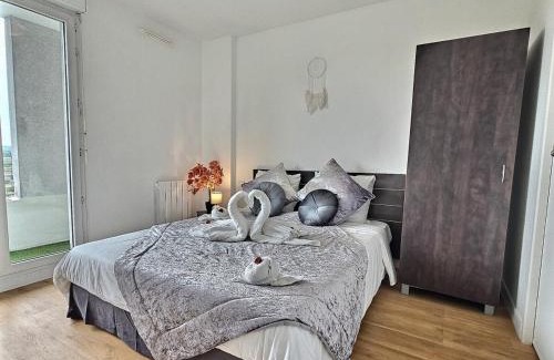 Chelles Apartment | La Dolce Vita II Disney Paris Balcon