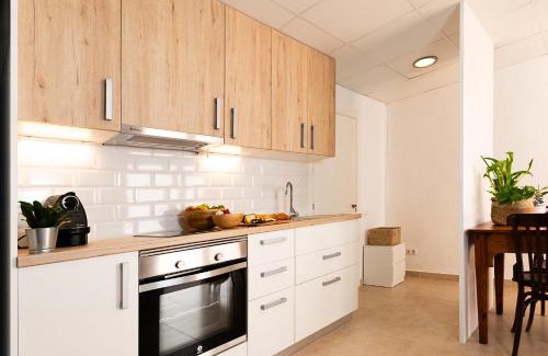 Les Masies de Voltrega Apartment | La flama del Ter, un loft preciós amb pati privat i estufa de flames