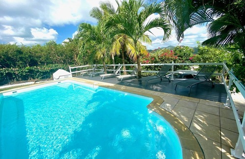 Sainte-Anne Villa | 'La Flamboyante' villa