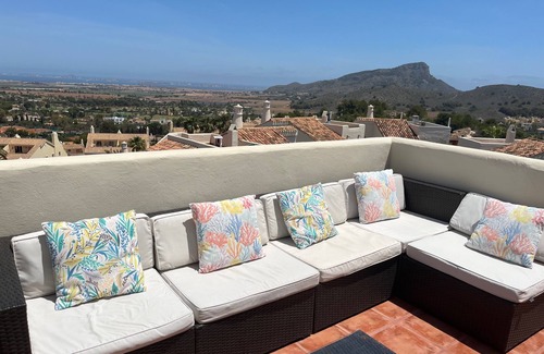 Diputacion de Rincon de San Gines Villa | La Manga Club Villa with Panoramic Views