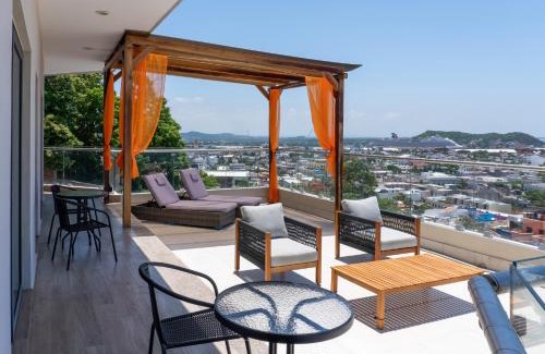 Balcones de Loma Linda Apartment | La mejor vista de Mazatlán, perfecto para parejas - Cerro 38