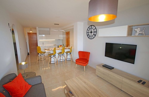 El Medano Apartment | LA PERLA by RENTMEDANO superb luxury2 bedroomed attic private roof terrace