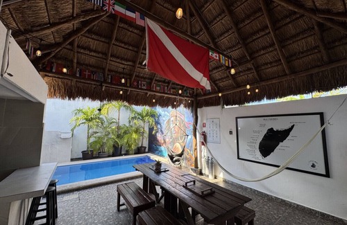 Colonia Adolfo Lopez Mateos Villa | La Perle Noire | MR - Terrace and Pool