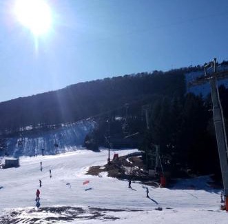 Besse-et-Saint-Anastaise Apartment | LA PETITE LUGE studio sur les pistes centre station Super-Besse